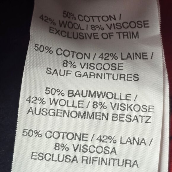 J.Crew Plaid Flannel Shirt Jacket Cotton/Wool Blend, Women's Medium - Picture 5 of 8